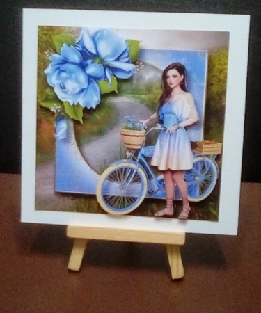 Summer Beauty Square - Blanche by Benita Jenkinson