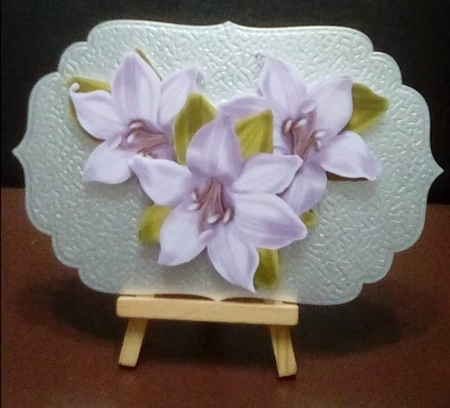Kit 4 Step By Step easter lilies by Benita Jenkinson