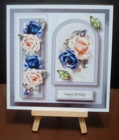 Floral Arched Frame QUICK TOPPER Bumper Kit by Benita Jenkinson