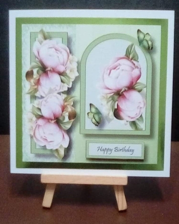 Floral Arched Frame QUICK TOPPER Bumper Kit by Benita Jenkinson