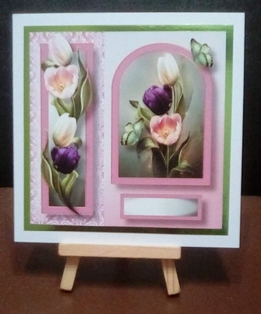Floral Arched Frame QUICK TOPPER Bumper Kit by Benita Jenkinson