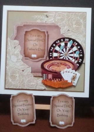 Fathers Day Card - Games by Benita Jenkinson