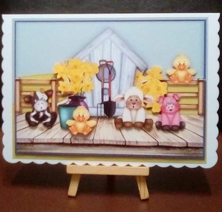 Spring at the Farm   Mini Kit by Benita Jenkinson