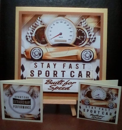 Bumper Kit Male Cards 4 by Benita Jenkinson