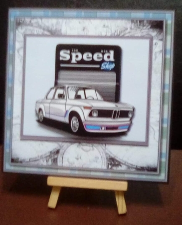 Classic  BMW Male Card Mini Kit by Benita Jenkinson