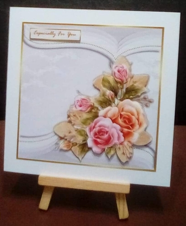 Glowing Roses  Mini Kit by Benita Jenkinson