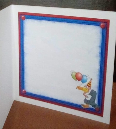 8x8 happy birthday you old buzzard mini kit by Benita Jenkinson