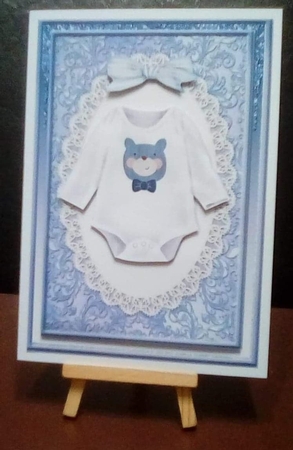 New Baby Boy  Mini Kit by Benita Jenkinson