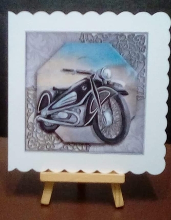 Fathers Day Motorcycle Kit-1 by Benita Jenkinson