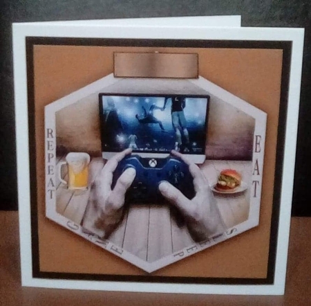dad the gamer by Benita Jenkinson
