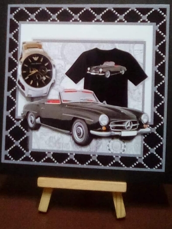 Male Card  To a Classic 2 by Benita Jenkinson