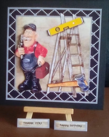 Male Card  Fix It 1 by Benita Jenkinson