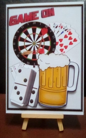 Games night and a pint by Benita Jenkinson