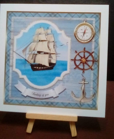 SAILING SHIP  by Benita Jenkinson