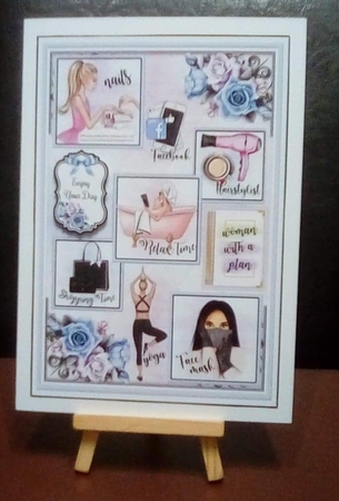 Woman With A Plan Mini Page Kit  by Benita Jenkinson
