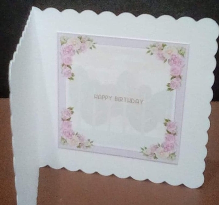 Nobody is Perfect 7x7ins Decoupage Mini Kit by Benita Jenkinson