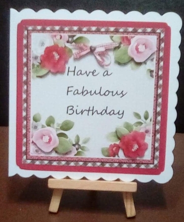 Quick Card Fabulous Birthday by Benita Jenkinson