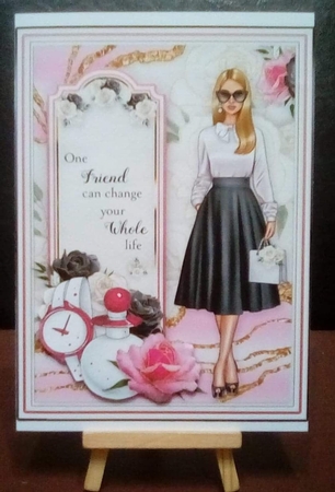 Fashion Girls Passion Pink 1 by Benita Jenkinson
