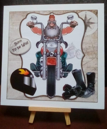 8x8 Born to be wild mini kit by Benita Jenkinson