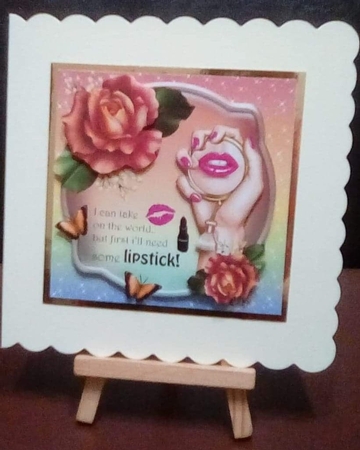 Lipstick Mirror No.2 by Benita Jenkinson