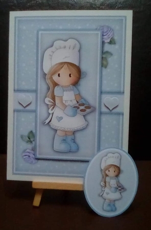 A5 Cookie Chloe 2  Mini Kit by Benita Jenkinson