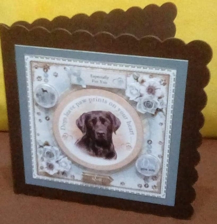 Dogs Leave Paw Prints On Your Heart 07 Mini Page Kit by Benita Jenkinson