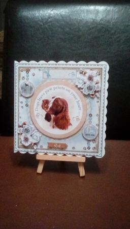 Dogs Leave Paw Prints On Your Heart Bumper 03 Mini Page Kits by Benita Jenkinson