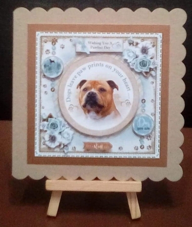 Dogs Leave Paw Prints On Your Heart Bumper 04 Mini Page Kits by Benita Jenkinson