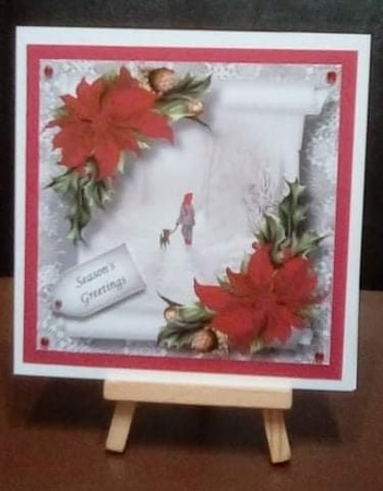 Christmas Parchment Scroll QUICK TOPPER Bumper Kit by Benita Jenkinson