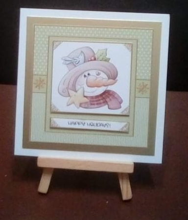 Cute Holiday Topper - Four by Benita Jenkinson