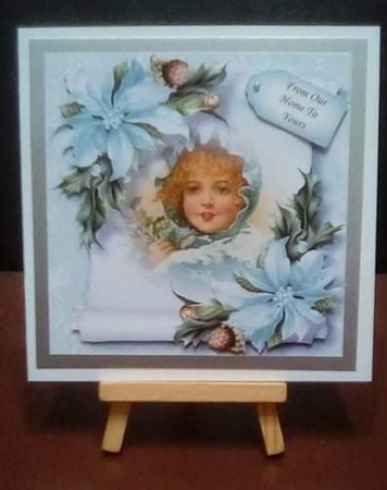 Vintage Christmas Parchment Scroll 6 by Benita Jenkinson