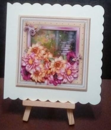 Walled Garden - Layered Frame Card Mini Kit by Benita Jenkinson