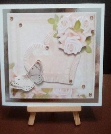 Vintage Roses & Heart Mini Kit by Benita Jenkinson