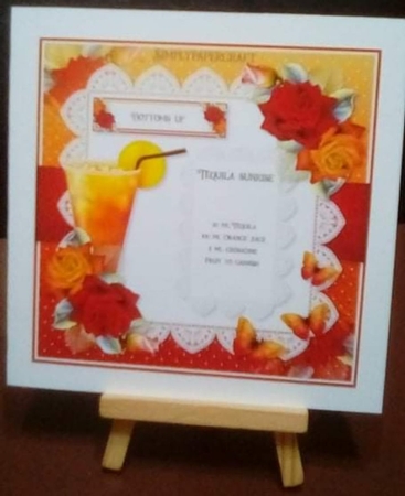 Tequila Sunrise Cocktail Mini Kit by Benita Jenkinson