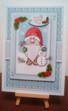 Snow Fun Gnome A5 Mini Kit by Benita Jenkinson