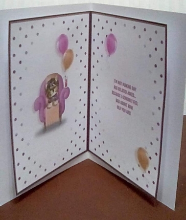 Another Year Older...Suck it up! (Dog Version) by Benita Jenkinson