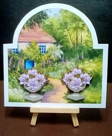 Shaped Card New Home by Benita Jenkinson