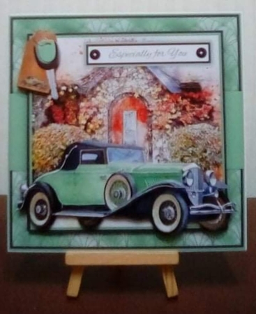 Green Car Mini Kit by Benita Jenkinson