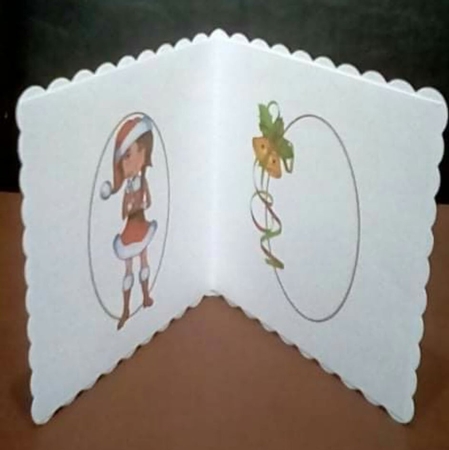 7x7 Fun and games naughty list girl by Benita Jenkinson