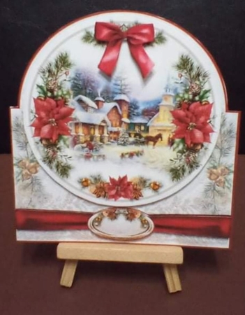 Watercolour Scenic Shaped Mini Page Kit 05  by Benita Jenkinson