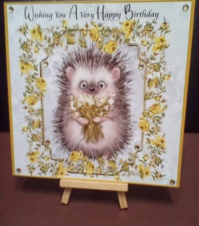Cute Little Hedgehog Birthday Mini Kit  by Benita Jenkinson