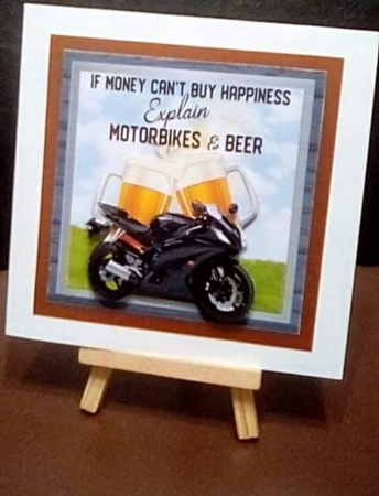 BIKES & BEER mini kit by Benita Jenkinson