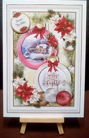 Merry & Bright 02 Christmas Mini Page Kit  by Benita Jenkinson