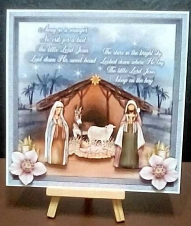 AWAY IN A MANGER by Benita Jenkinson