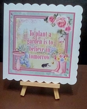 Garden Decoupage Mini Kit by Benita Jenkinson