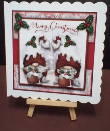 Christmas Pudding Gnomes Mini Kit by Benita Jenkinson