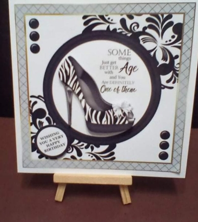 MONOCHROME BIRTHDAY by Benita Jenkinson