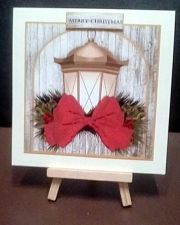 Christmas Lantern 1 by Benita Jenkinson
