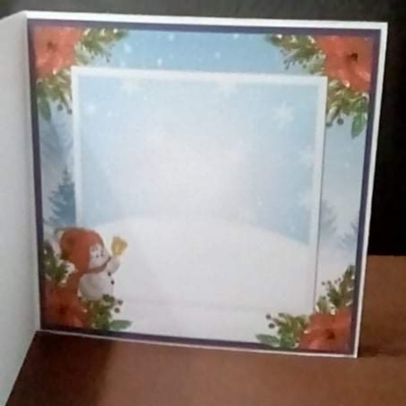 Cute Christmas Snowman by Benita Jenkinson