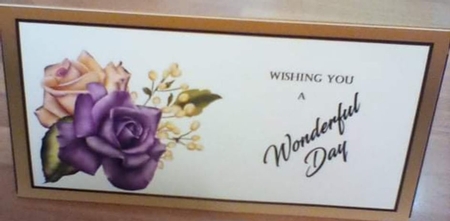 Money wallet Heritage roses by Benita Jenkinson
